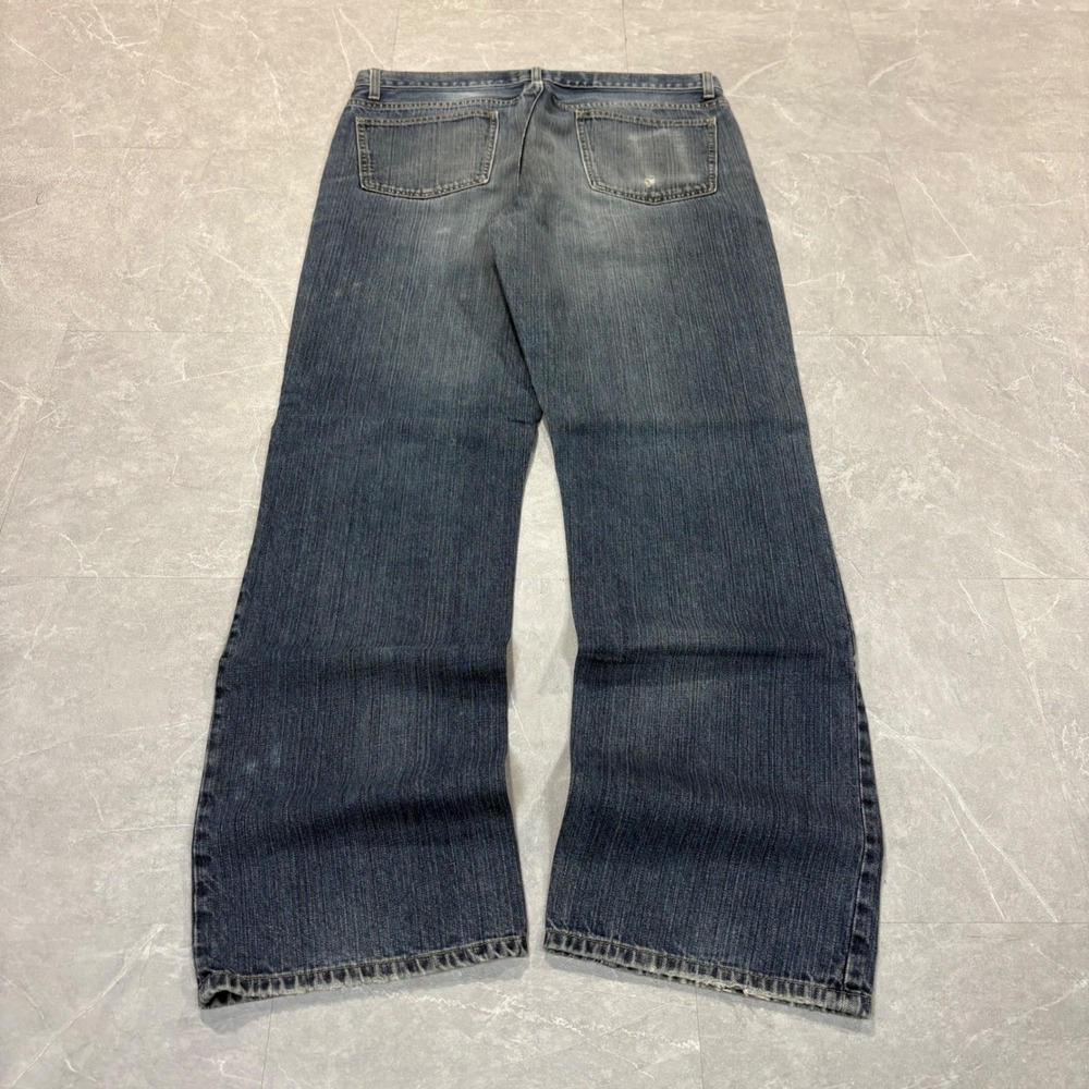Apt. 9 Mens Standard Fit Jeans 36x34 Medium Wash Denim Straight Leg 4457